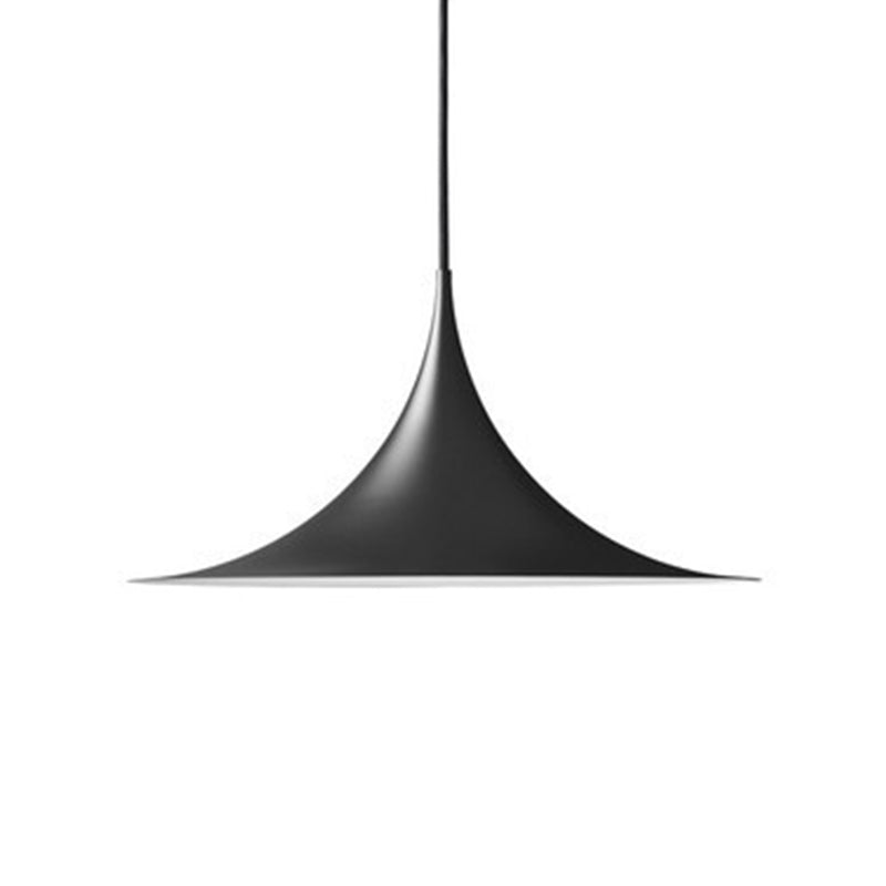 Contemporain 1 Head Metal Pender Light Fitting Cone Suspension Lighting Ayémorrat pour salle à manger