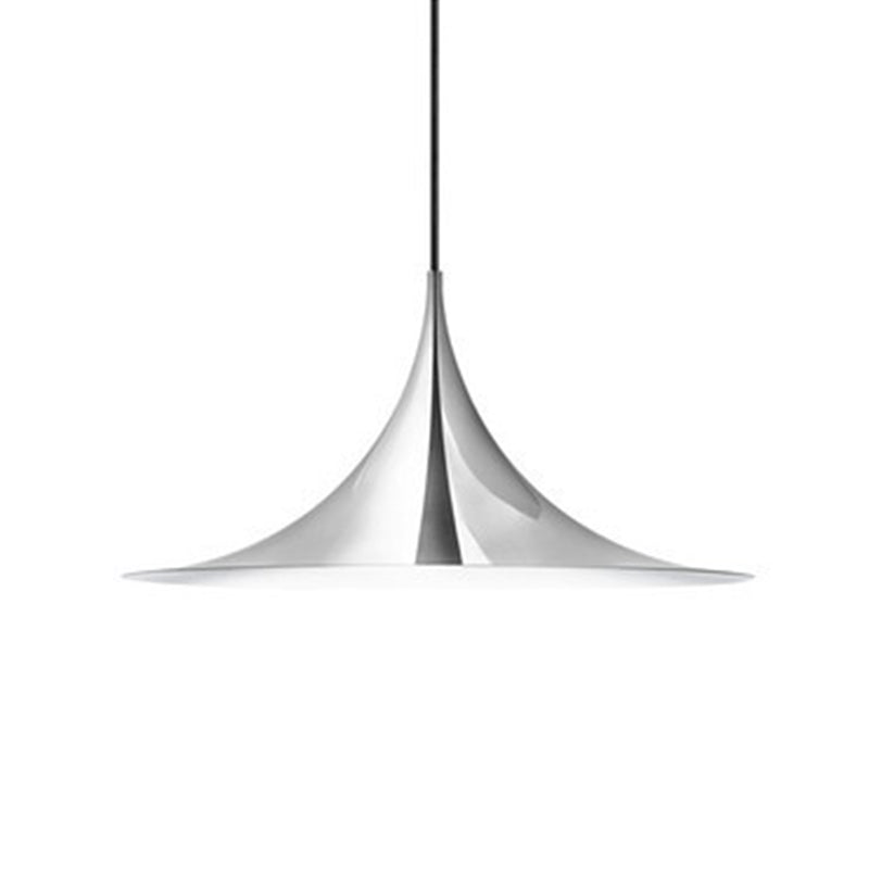 Contemporain 1 Head Metal Pender Light Fitting Cone Suspension Lighting Ayémorrat pour salle à manger