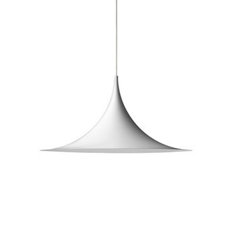 Contemporain 1 Head Metal Pender Light Fitting Cone Suspension Lighting Ayémorrat pour salle à manger