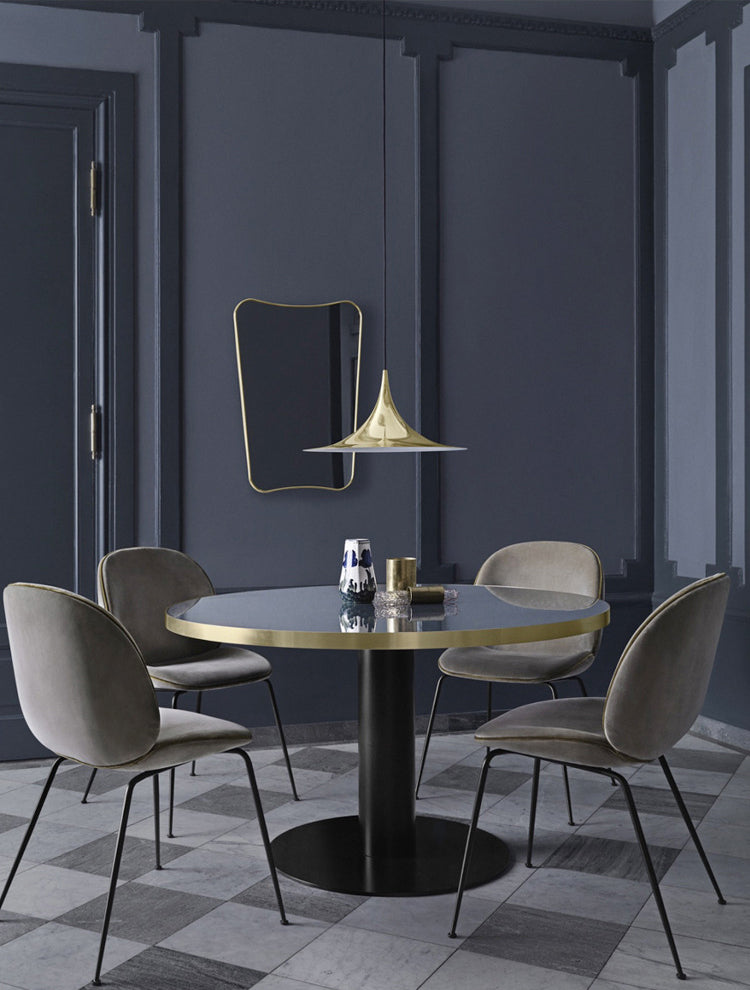 Contemporain 1 Head Metal Pender Light Fitting Cone Suspension Lighting Ayémorrat pour salle à manger