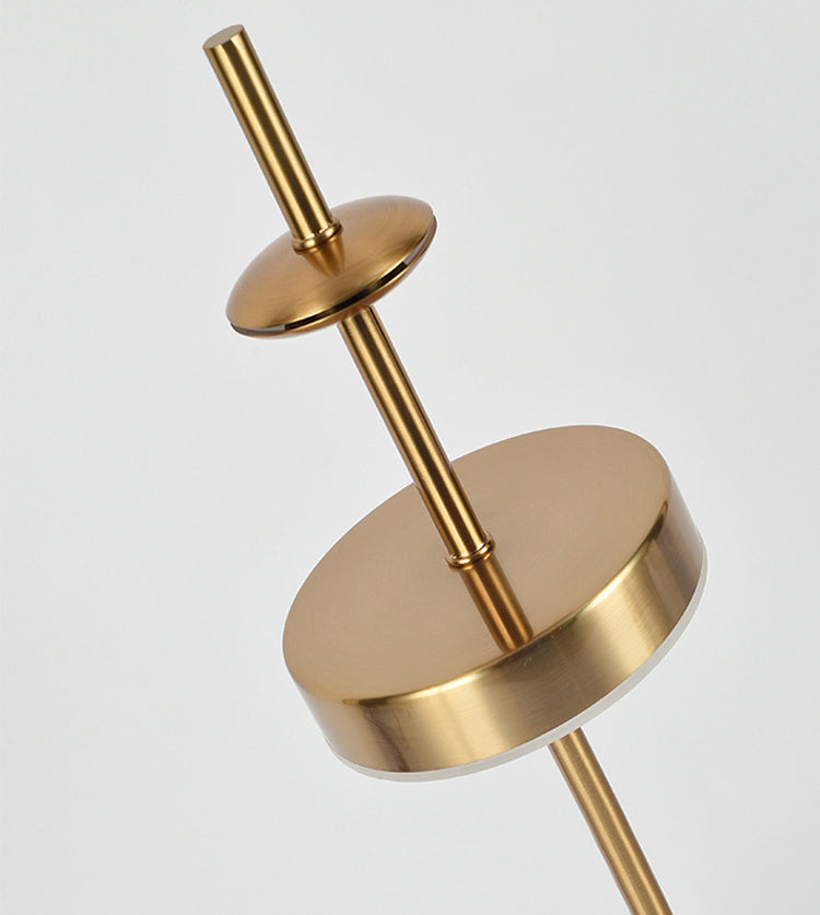 Ultra-modern Simplicity Bell Table Lamp Glass Nightstand Lamp for Bedroom