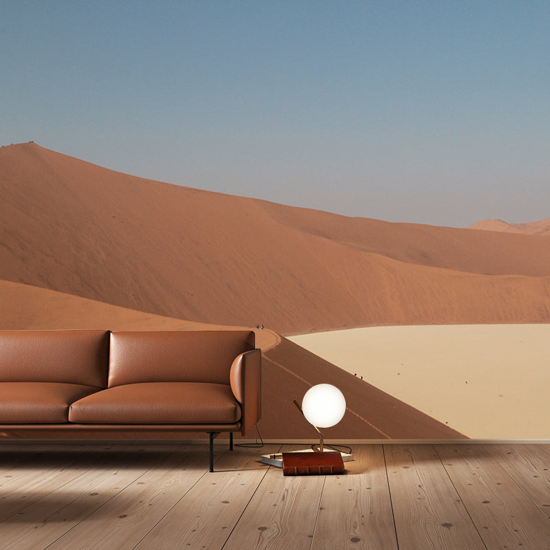 Huge Desert View Mural Wallpaper Water-Proof Wall Covering for Sleeping Room
