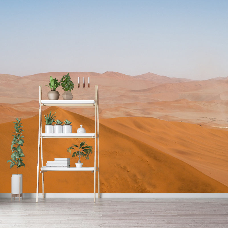 Huge Desert View Mural Wallpaper Water-Proof Wall Covering for Sleeping Room