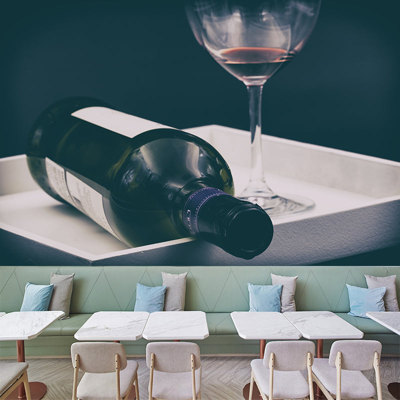 Different Series of Wine Mural Wallpaper for Bar Shop,Personalized Size Available