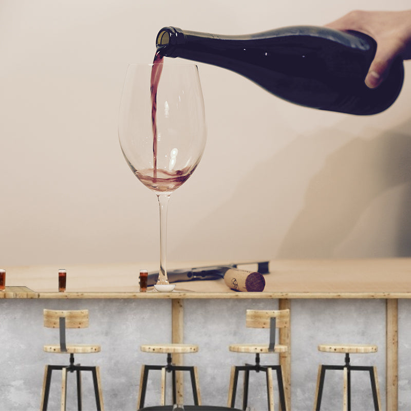Grape Wine Wall Mural Modern Decoration for Bar Restaurant, Custom Size Available