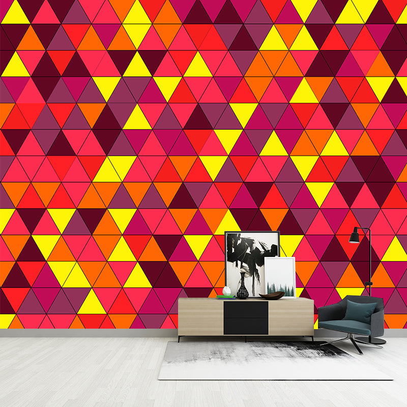 Light Color Modern Abstract Mural Wallpaper for  Art Gallery, Personalized Size Available