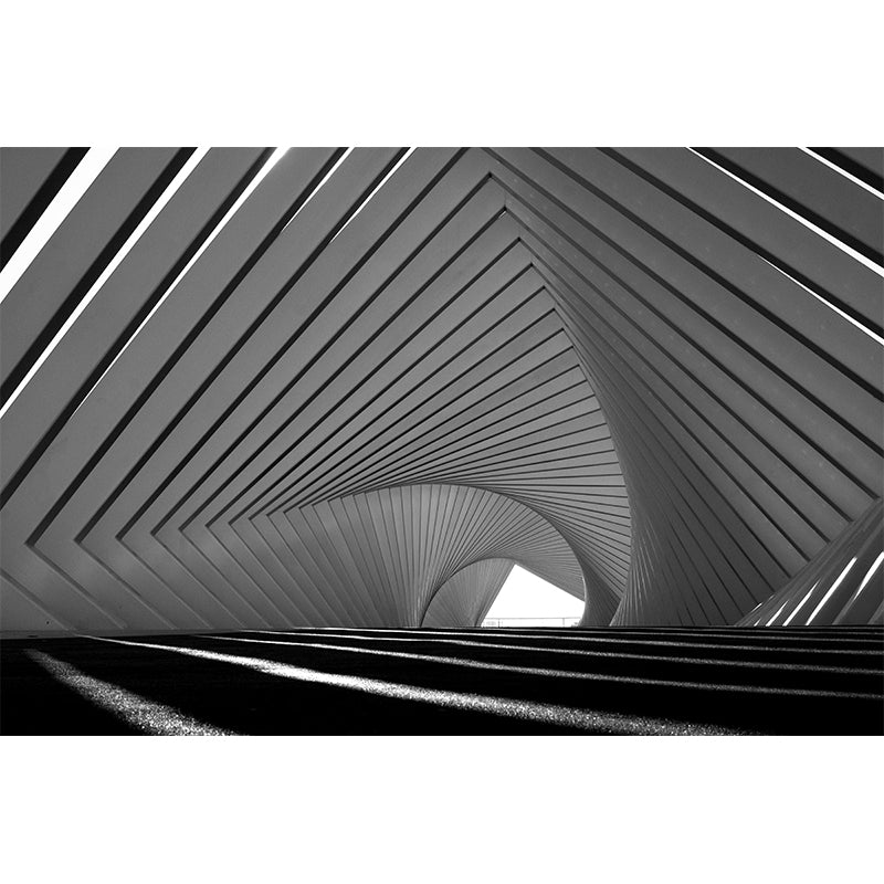 Peculiar Geometry Mural Wallpaper Contemporary Wall Covering for Home Decor