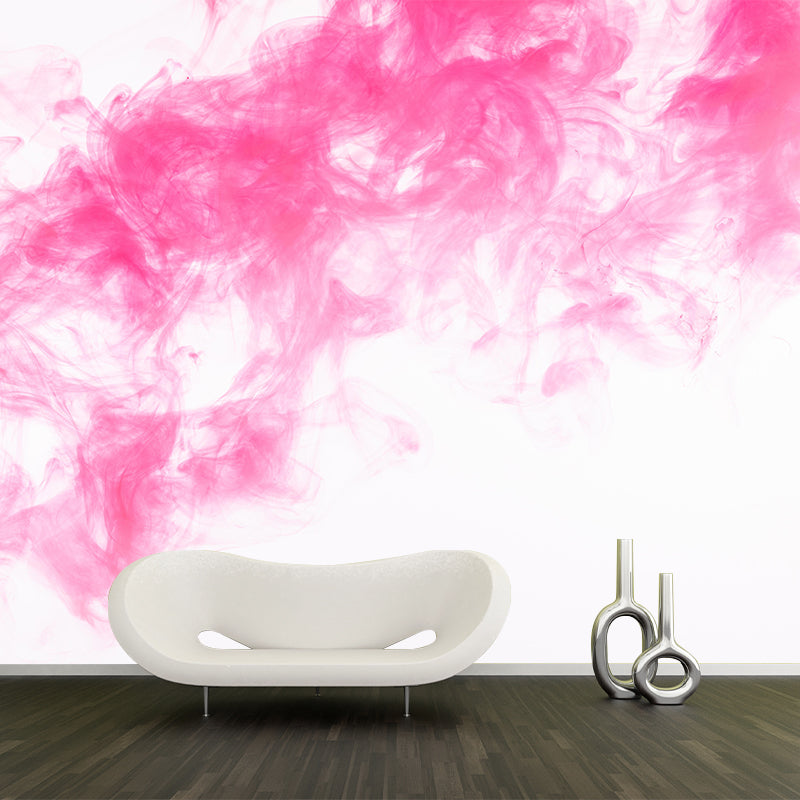 Modern Novelty Style Ink Blooming Mural Decal Abstract Wall Art Multiple Sizes Available