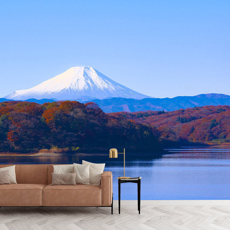 Mount Fuji View Mural Contemporary Eco-friendly Material Home Wall Covering
