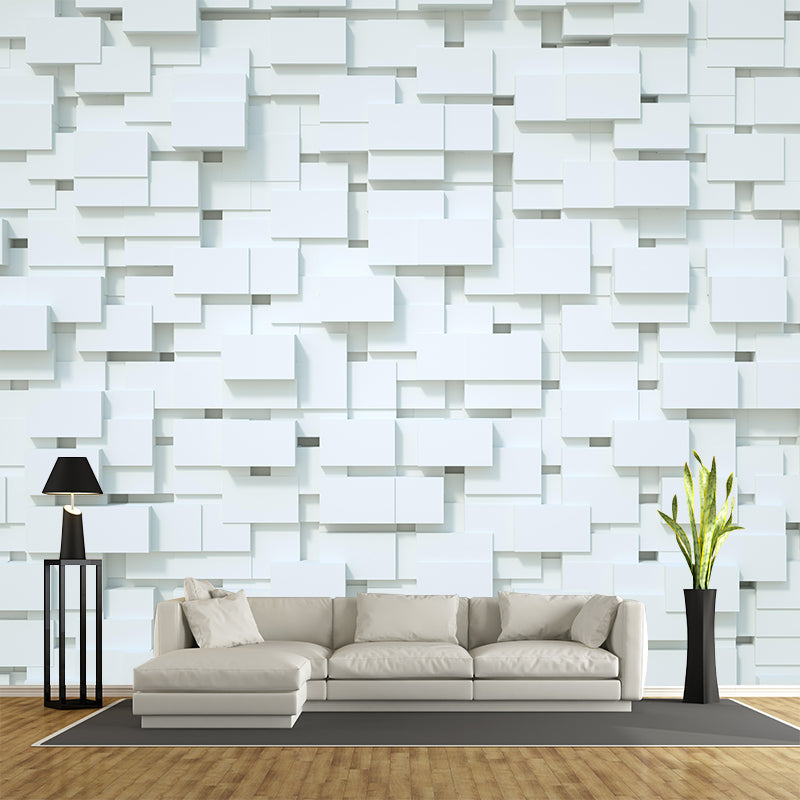 Illustration Geometric 3D Illusion Mural Eco-friendly Wallpaper for Wall Decor
