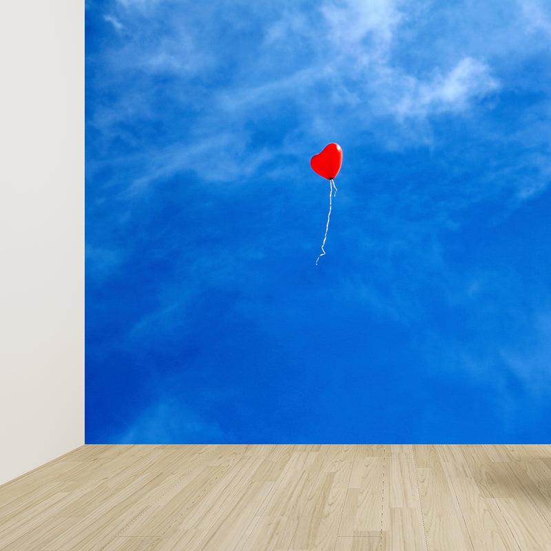 Photography Good Weather Wallpaper Mural Moisture Resistant Wall Covering for Decoration