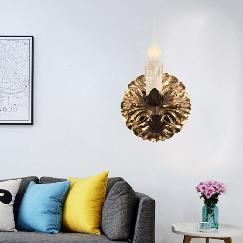 Óxido iluminación de pared de una sola luz
