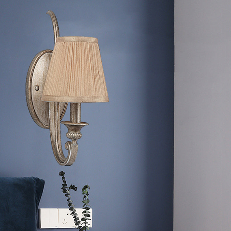 1 luminaire d'éclairage mural de bras incurvé léger