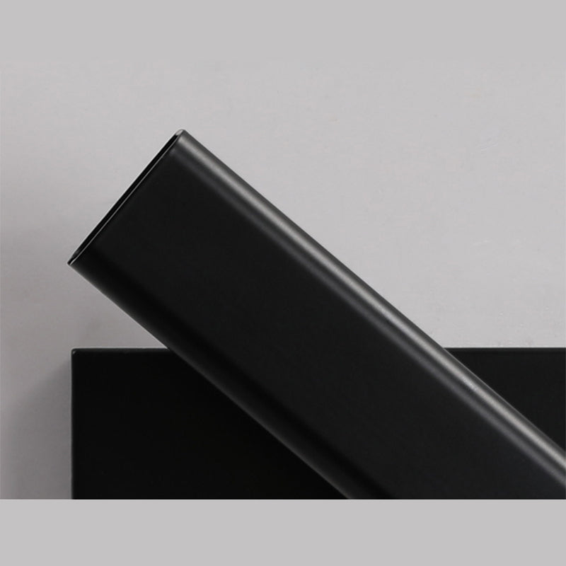 Aluminium LED Rotatable Wall Sconce in Modern Minimalist Style Wooden Wall Lamp for Bedroom