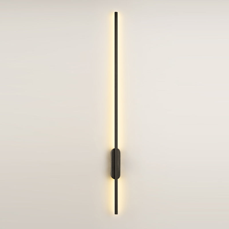 Linear Wall Mounted Light Fixture Minimalist-Style LED Metal Sconce Light Fixture