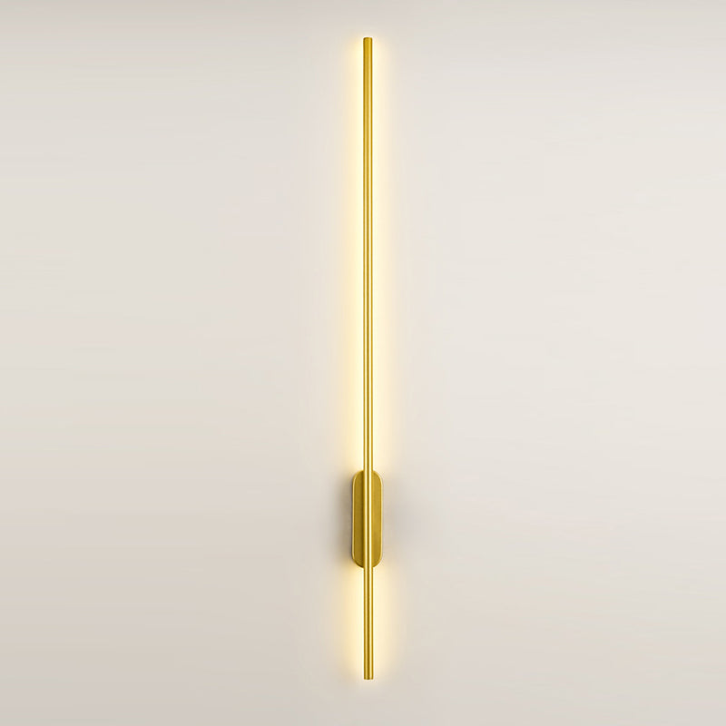 Linear Wall Mounted Light Fixture Minimalist-Style LED Metal Sconce Light Fixture