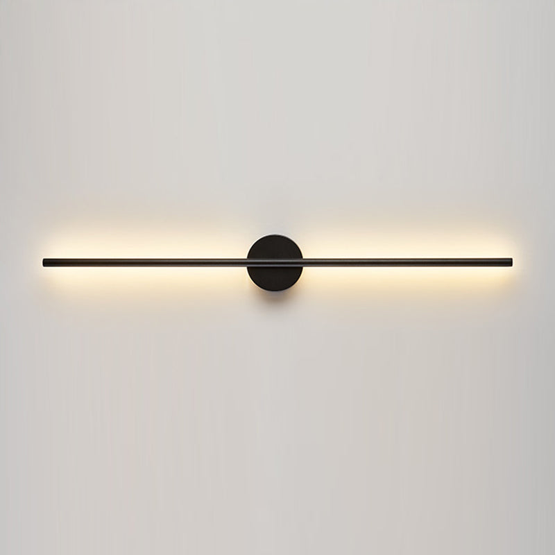 Linear Wall Mounted Light Fixture Minimalist-Style LED Metal Sconce Light Fixture