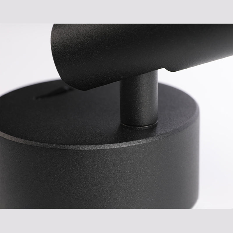 Modern Concise LED Wall Lamp Aluminium Circular Reading Wall Sconce for Bedroom