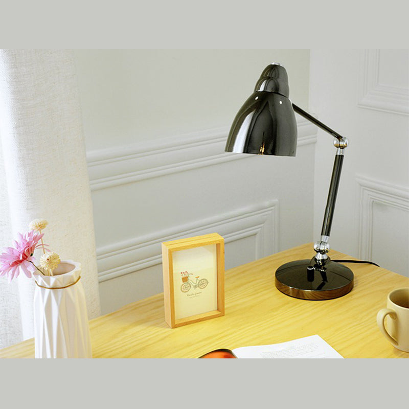 Postmodern 1 Task Task Lamp Azzurro Light Light con tonalità metallica per Study Room