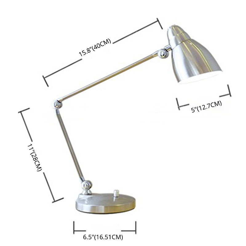 Postmodern 1 Task Task Lamp Azzurro Light Light con tonalità metallica per Study Room
