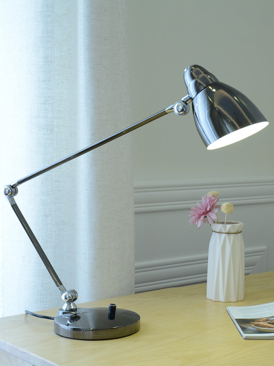 Postmodern 1 Task Task Lamp Azzurro Light Light con tonalità metallica per Study Room