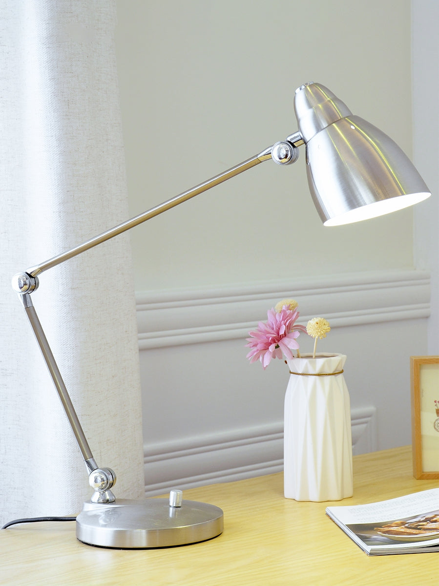 Postmodern 1 Task Task Lamp Azzurro Light Light con tonalità metallica per Study Room