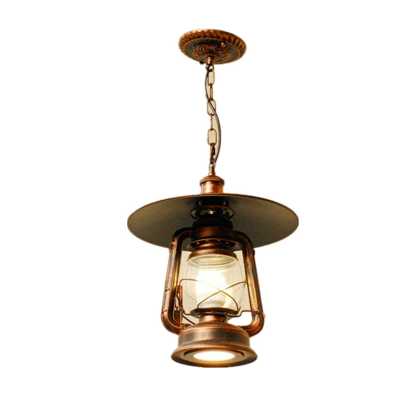 Metal Suspension Pendant Light Shaded Industrial Style Pendant Lighting Fixture for Restaurant