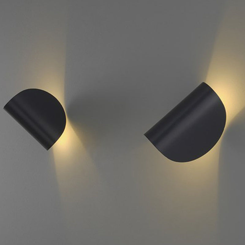 Gearceerde muur gemonteerd verlichtingsarmatuur minimalistische stijl metalen slaapkamer muur sconce verlichting
