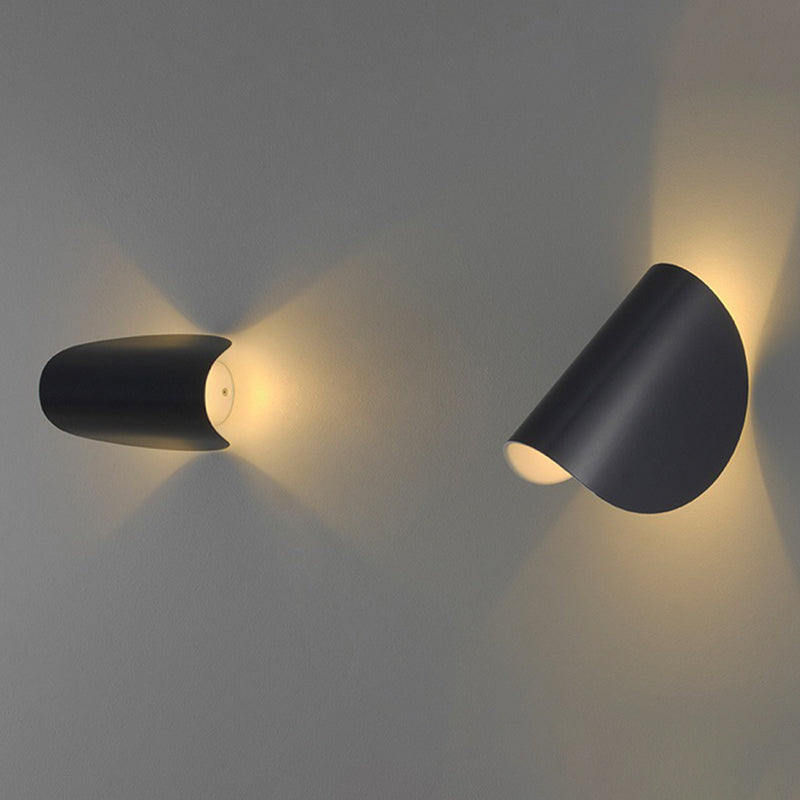 Gearceerde muur gemonteerd verlichtingsarmatuur minimalistische stijl metalen slaapkamer muur sconce verlichting