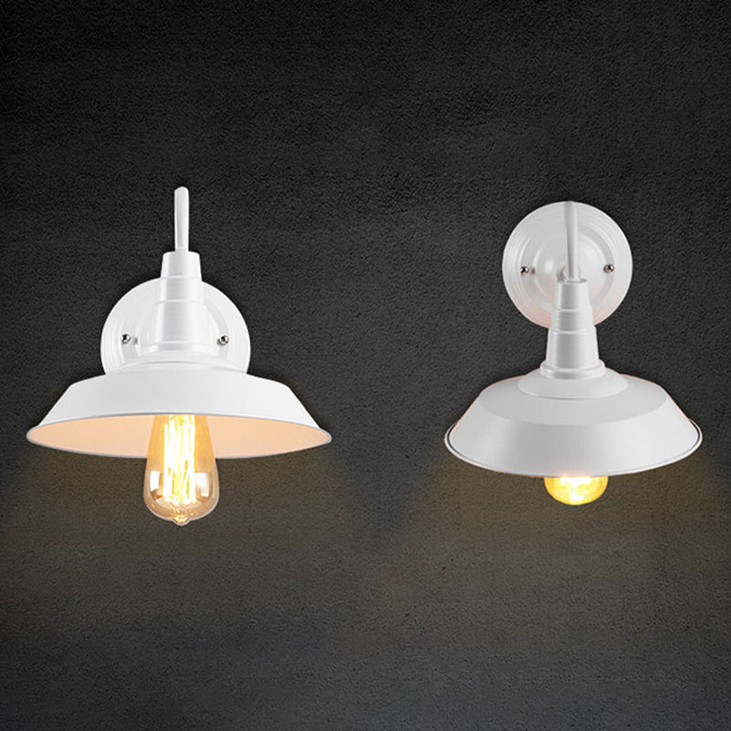 Industrial Vintage Wall Lamp Wrought Iron Barn Wall Light for Interior Spaces