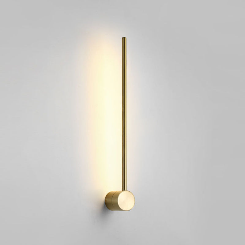 Silicone LED Linear Wall Lamp in Modern Creative Style Aluminium Indoor Wall Lamp