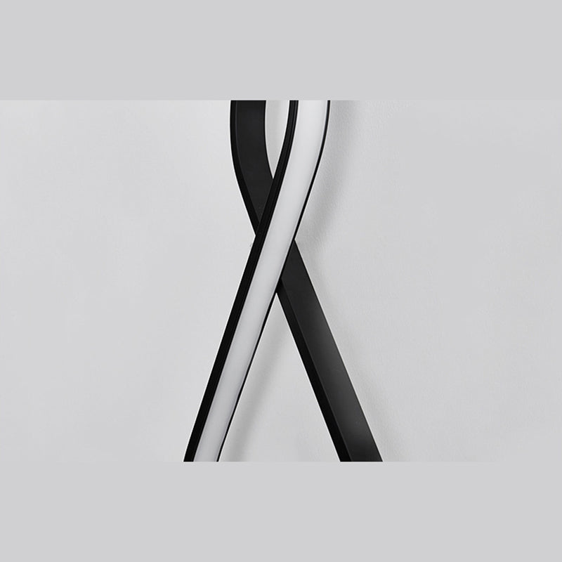 Modern Creative LED Wall Lamp Aluminium Linear Wall Sconce with Acrylic Shade