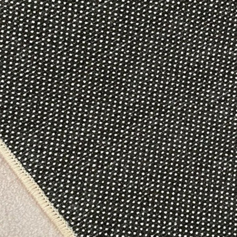 White Tone Modern Indoor Rug Polyester Abstract Lines Carpet Stain Resistant Rug for Home Decoration