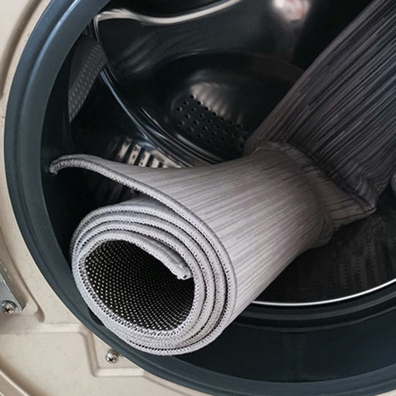 Creative Abstract Print Rug Apricot Tone Polyester Area Carpet Non-Slip Backing Rug for Living Room