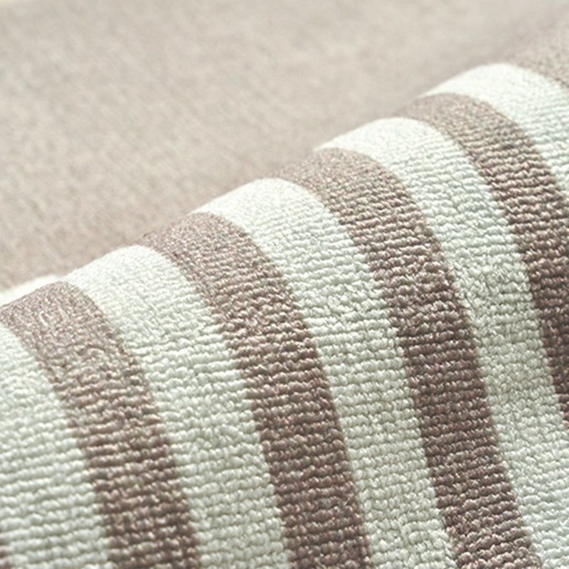 Round White Tone Home Decor Carpet Nordic Abstract Printed Area Rug Polyester with Easy Care Rug