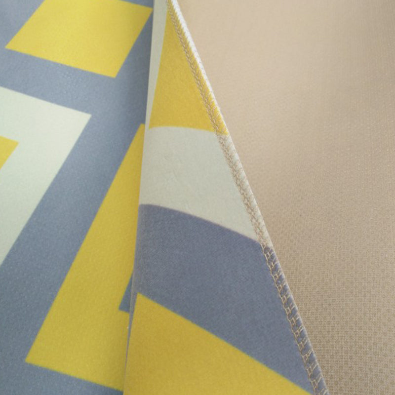 Veelkleurig modern binnentapijt, polyester bloemenprinttapijt, antislip binnentapijt voor woonkamer