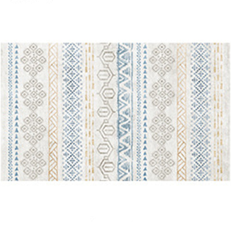 Distinctive Tribal Print Rug Victoria Americana Carpet Polypropylene Washable Rug for Living Room