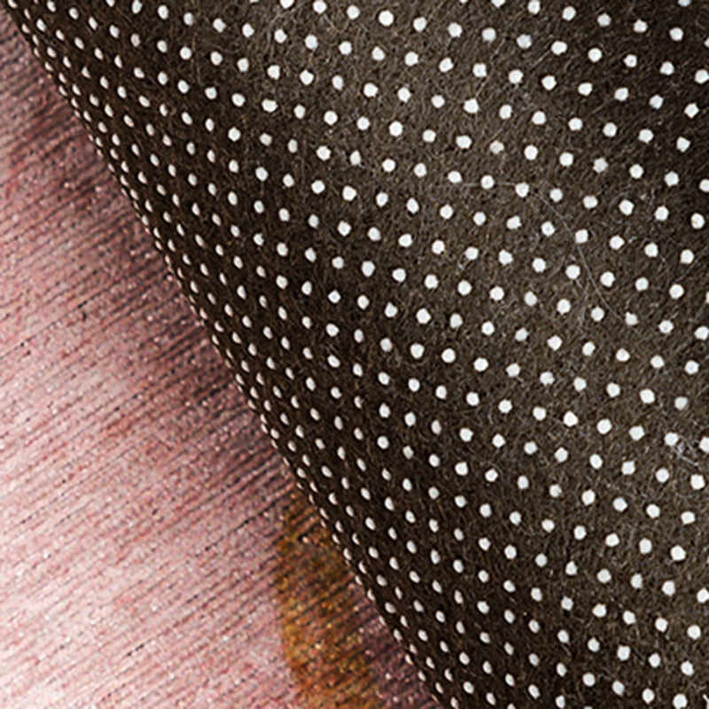 Farblich gemischter einfacher Teppich aus Polyester mit abstraktem Druck, rutschfester Teppich für die Inneneinrichtung