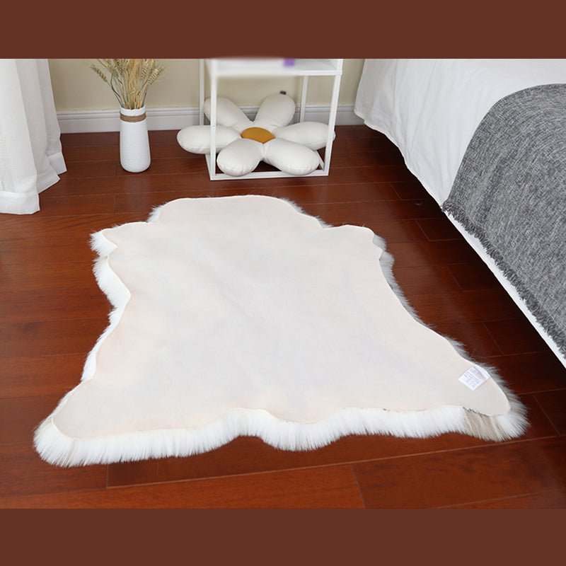 Casual Indoor Rom Rug Brown Animal Carpet Polyester Anti-Split Backing Area Rug