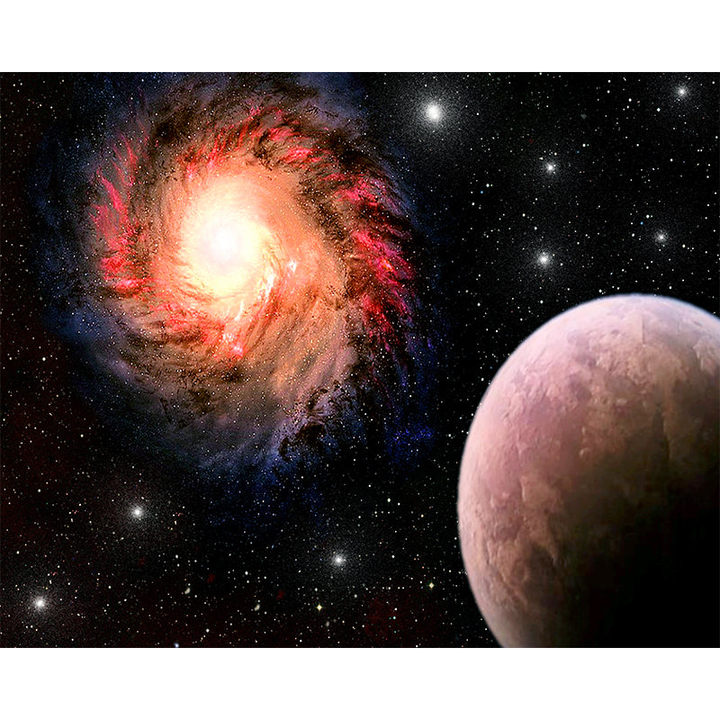 Huge Universe Waterproofing Wall Covering for Sleeping Room, Personalized Size Available