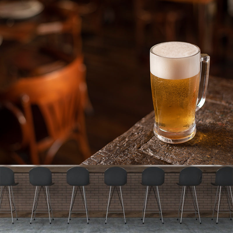 Beer Wine Mural Wallpaper Special Bar Shop Decorative, Custom Size Available