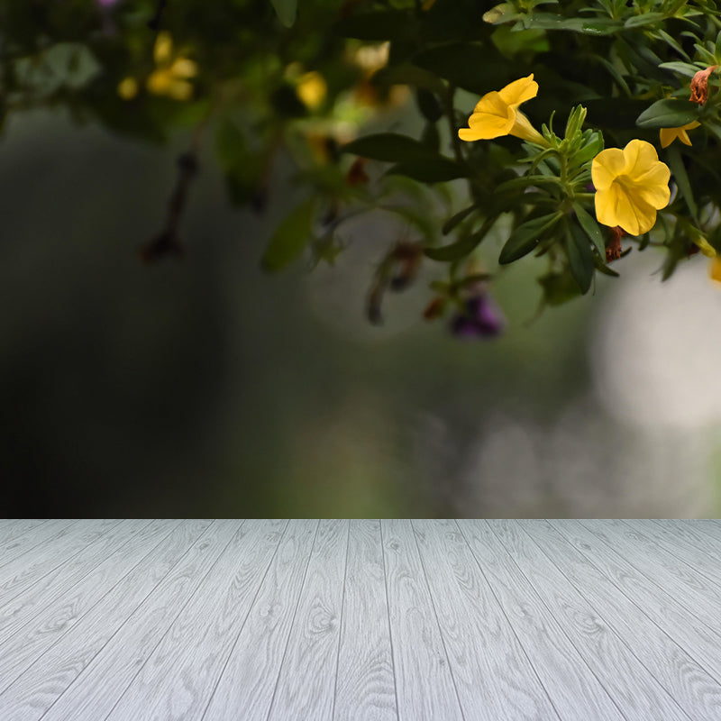 Contemporary Morning Glory Wall Mural Moisture Decorative Eco-friendly for Home Decor