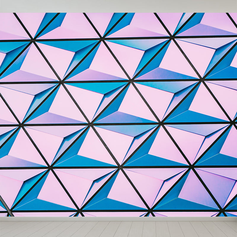 Minimalism Style Geometry Mural Decorative Living Room Wall Decor Geometry Pattern