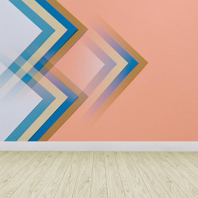 Minimalism Style Geometry Mural Decorative Living Room Wall Decor Geometry Pattern