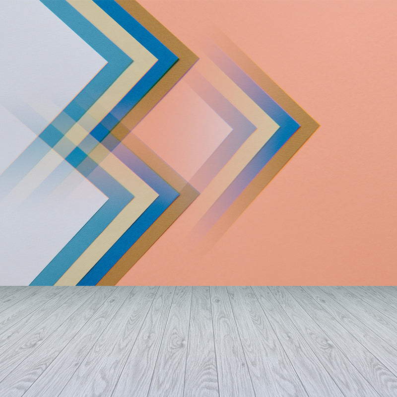 Minimalism Style Geometry Mural Decorative Living Room Wall Decor Geometry Pattern