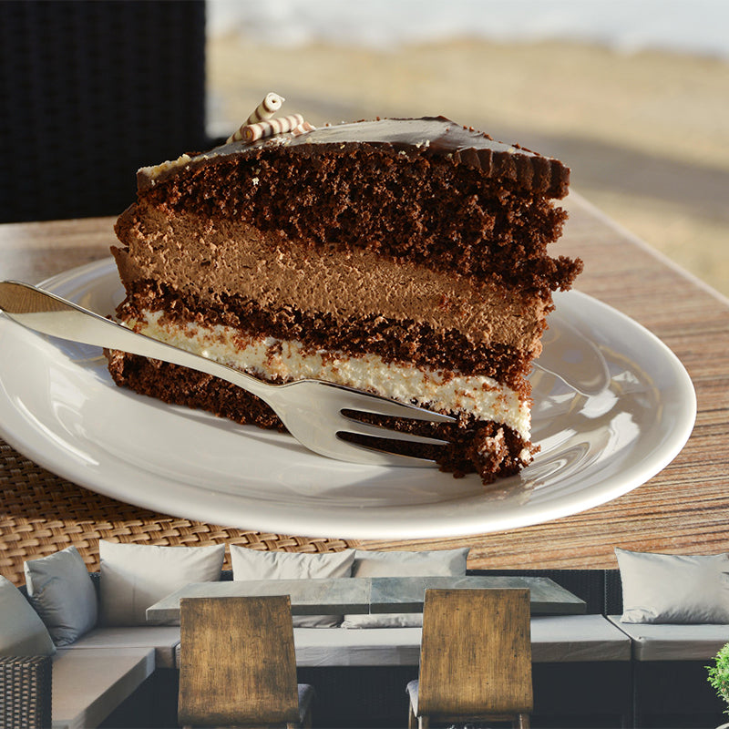 Photography Multi-Color Cake Mural Wallpaper Mildew Resistant Coffee Shop Wall Decor