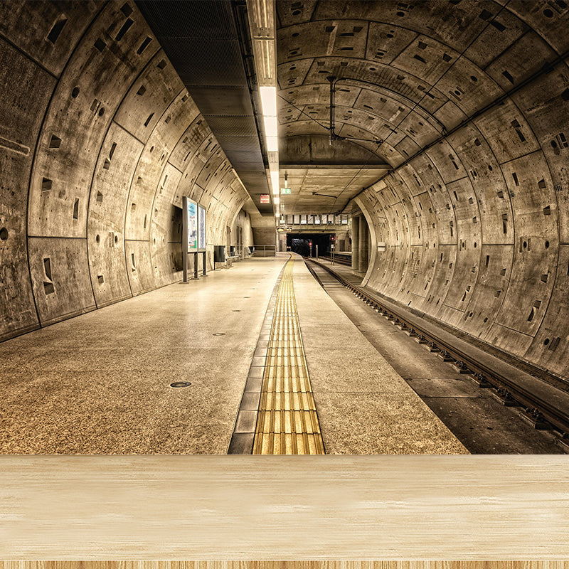 Long Tunnel Wall Mural Decals Home Decoration Living Room Wall Decor for Decoration