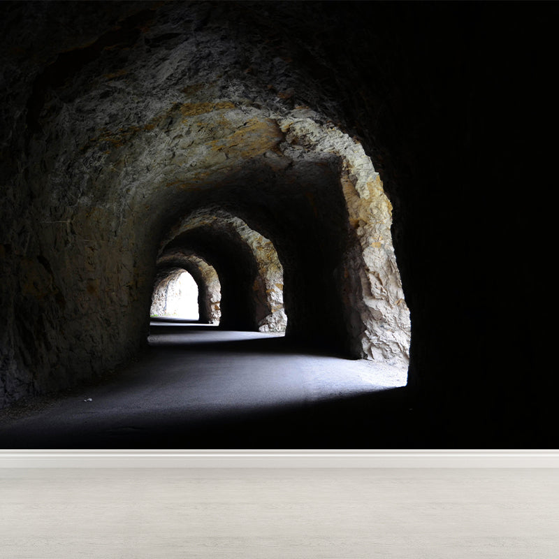 Mysterious Tunnel Wall Mural Decals Home Decoration Living Room Wall Decor