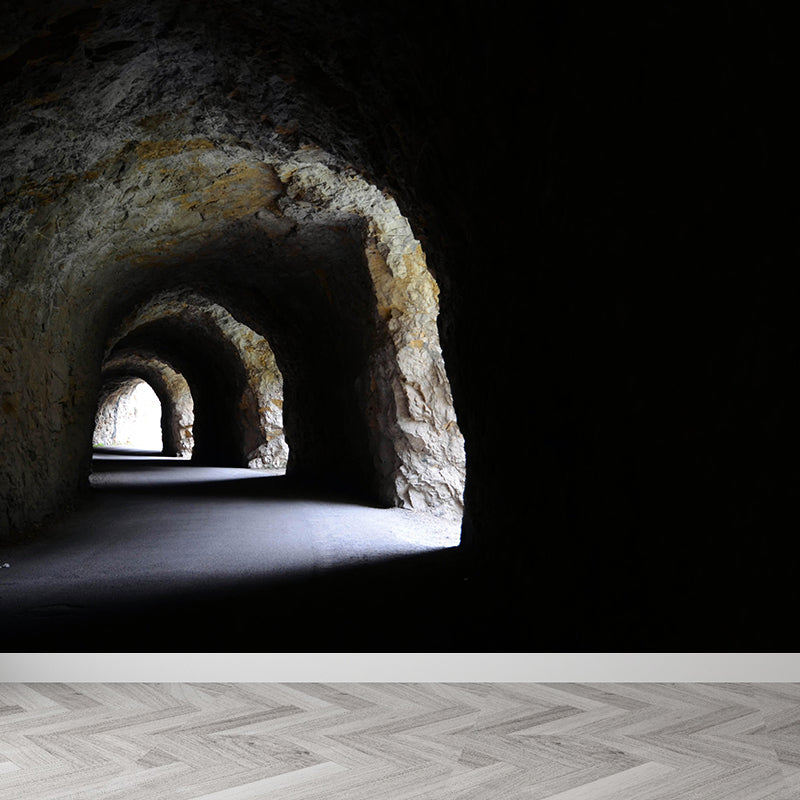 Mysterious Tunnel Wall Mural Decals Home Decoration Living Room Wall Decor