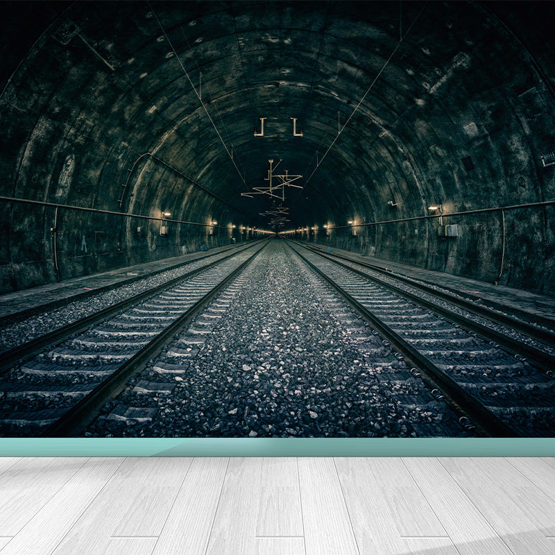 Mysterious Tunnel Wall Mural Decals Home Decoration Living Room Wall Decor